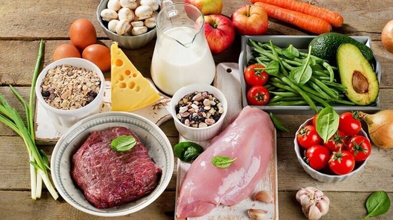 Alimentos proteicos y vegetales para bajar de peso en una semana.
