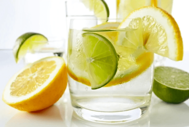 agua de limon en la dieta
